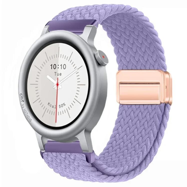 Levně BRAIDED Nylonový řemínek pro CMF Watch 3 Pro světle fialový