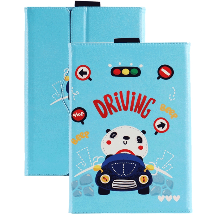 ART Zaklápěcí pouzdro pro Umidigi G1 Tab BLUE CAR