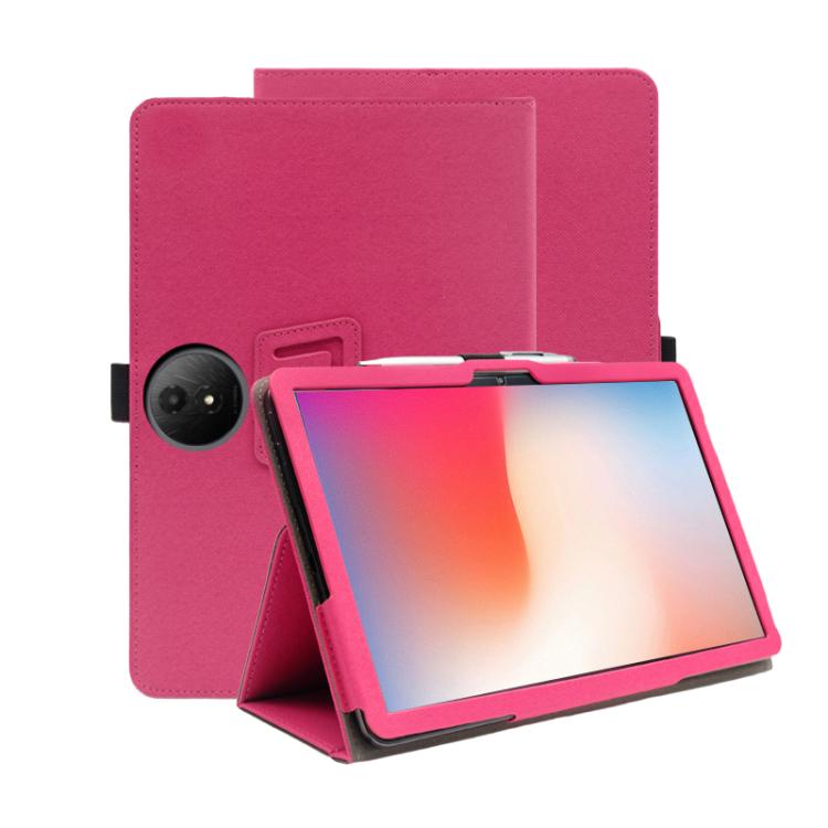 Levně LEATHER Zaklápěcí pouzdro pro TCL NxtPaper 11 Plus růžové
