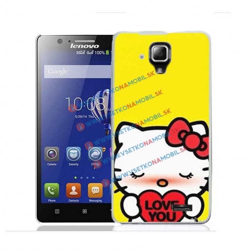 Plastový kryt Lenovo A536 KITTY