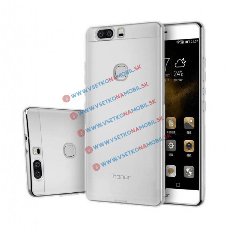 Silikonový obal Honor V8 průhledný