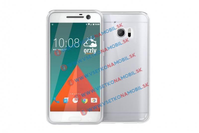 FORCELL Silikonový obal HTC 10 průhledný