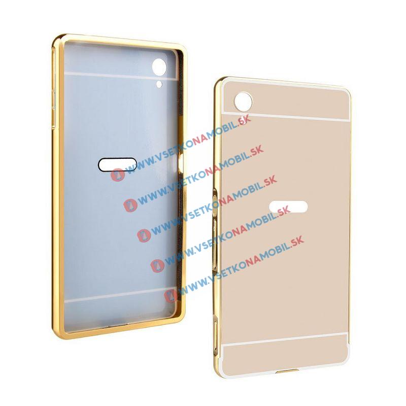 Hliníkový kryt Sony Xperia M4 Aqua zlatý