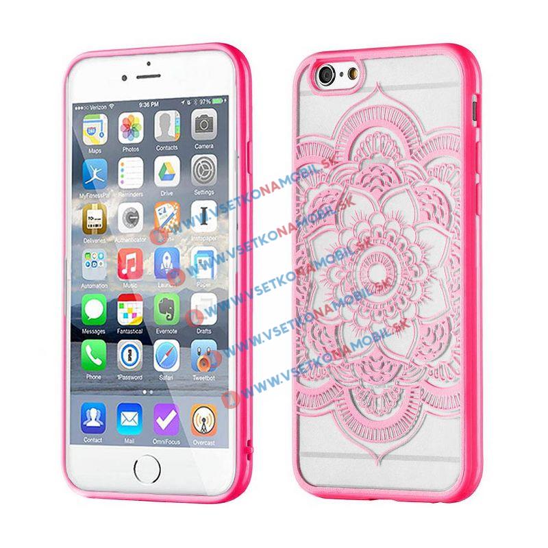 FORCELL HENNA LOTUS silikonový kryt Apple iPhone 6 / 6S růžový