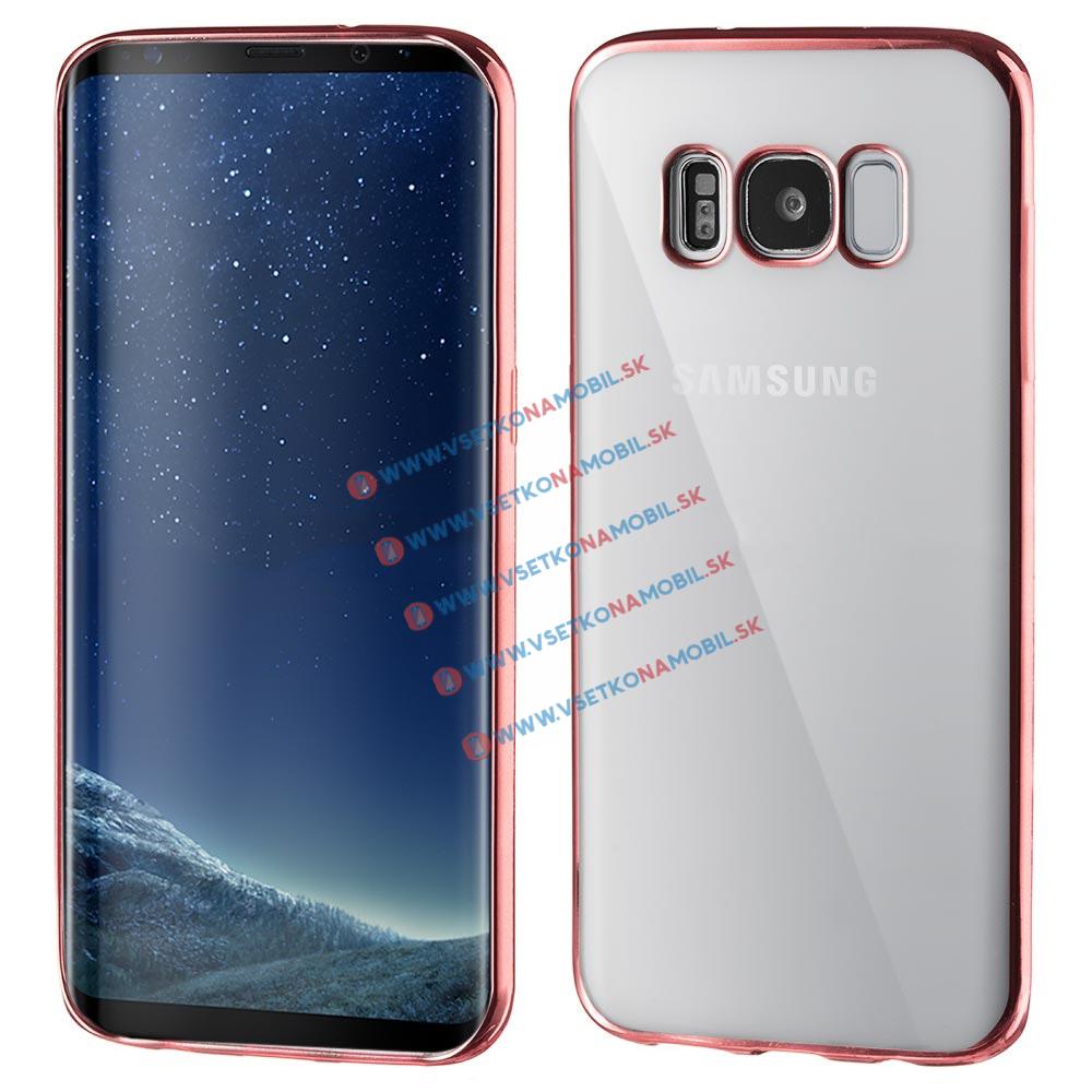 FORCELL METALLIC Silikonový kryt Samsung Galaxy S8 růžový