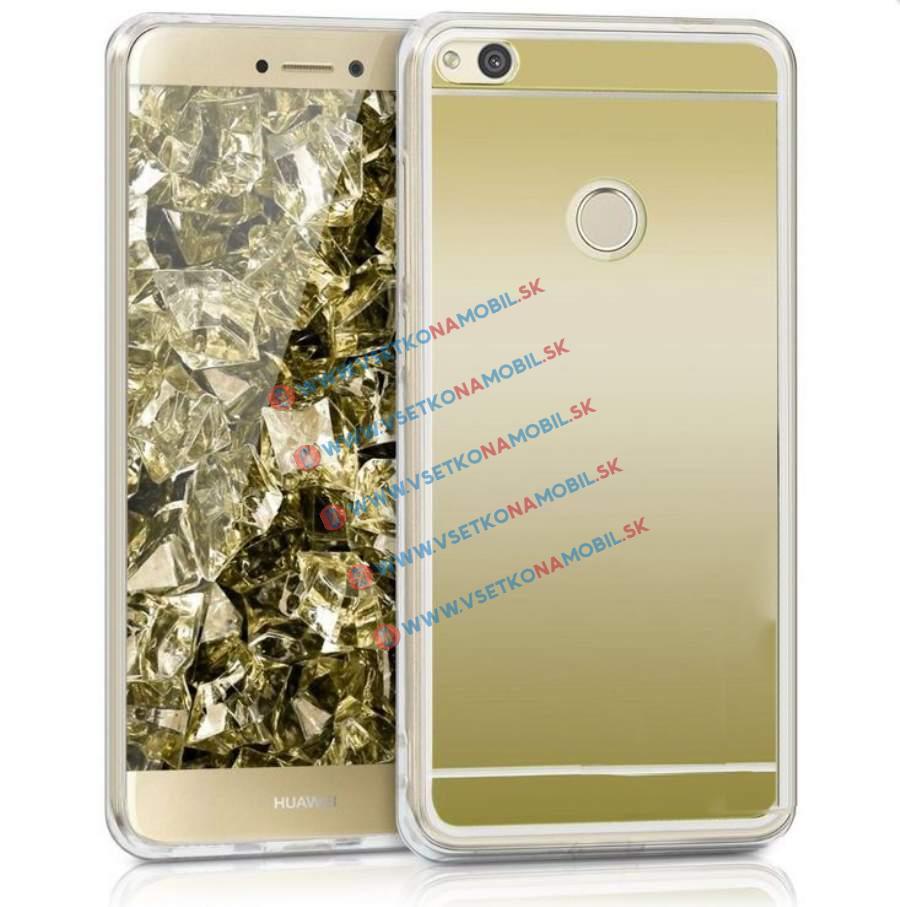 VSECHNONAMOBIL 4046
Zrcadlový silikonový obal Huawei P9 Lite 2017 zlatý
