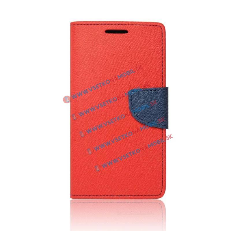 FANCY Peňaženkový obal Huawei Nova Plus červený
