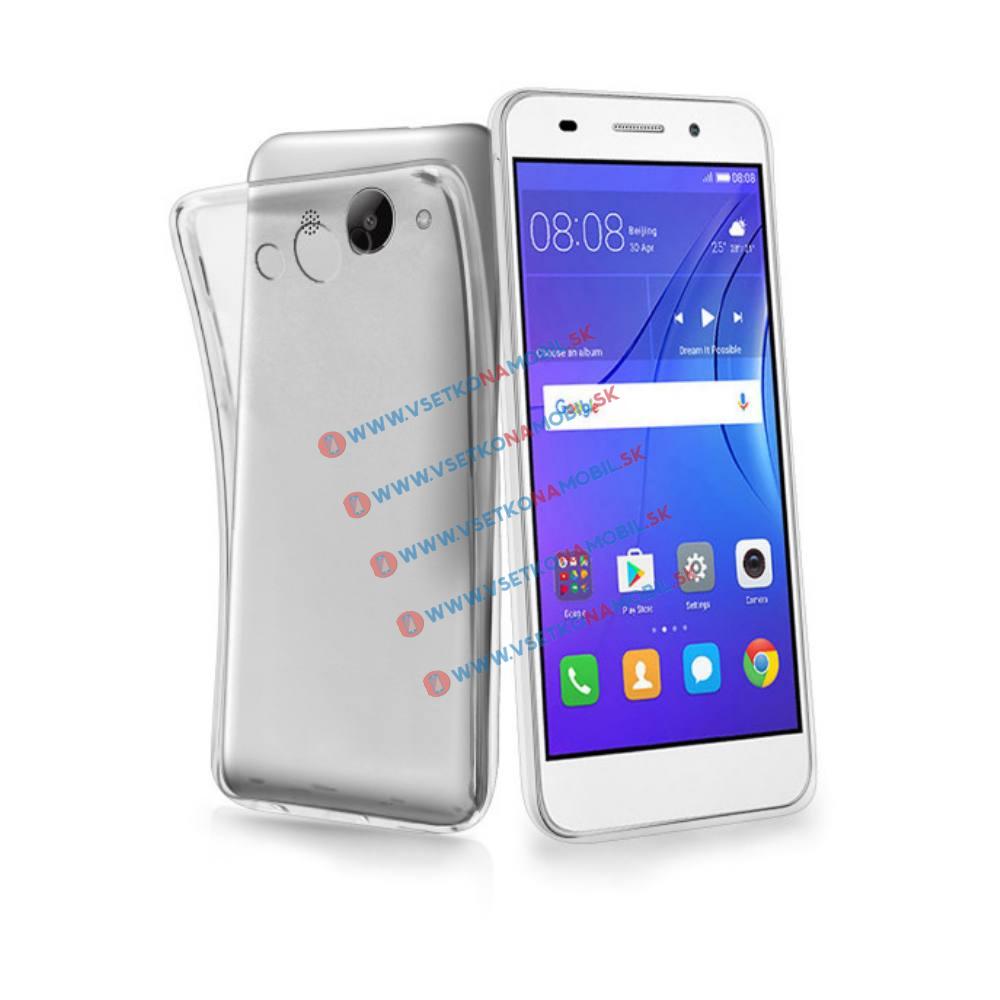 Silikonový obal Huawei Y3 2017 průhledný