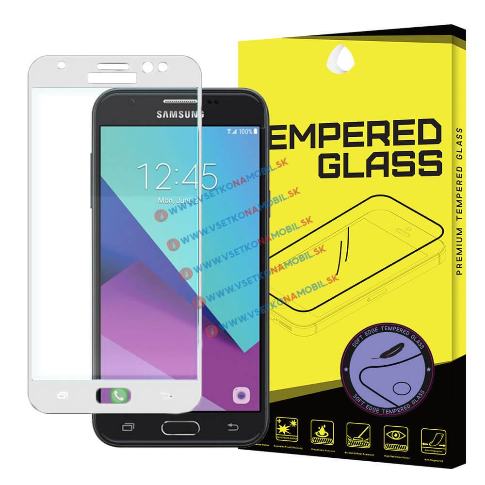 FORCELL 3D Tvrzené (temperované) sklo Samsung Galaxy J7 2017 (J730) bílé