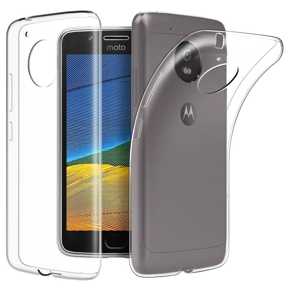 FORCELL Silikonový obal Lenovo Moto E4 Plus průhledný