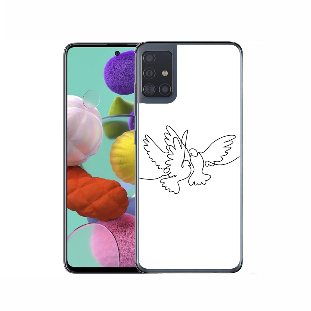 Levně MY ART Ochranný kryt Samsung Galaxy A51 DOVE (031)