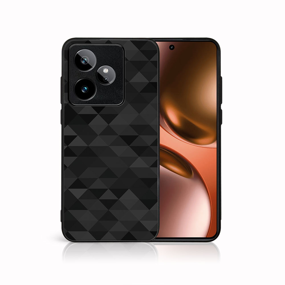 Levně MY ART Ochranný kryt pro Realme GT 7 5G BLACK TRIANGLES (232)