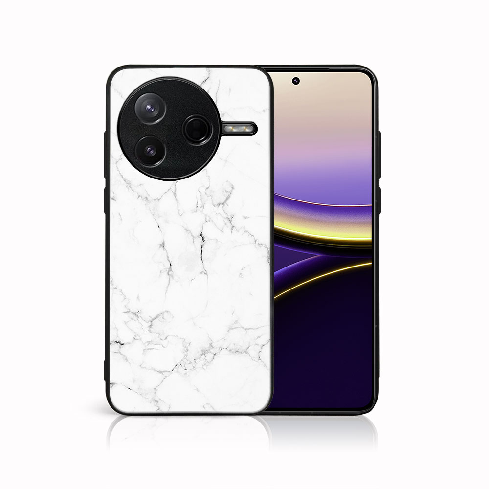 Levně MY ART Ochranný kryt pro Xiaomi Poco F7 Pro WHITE MARBLE (144)