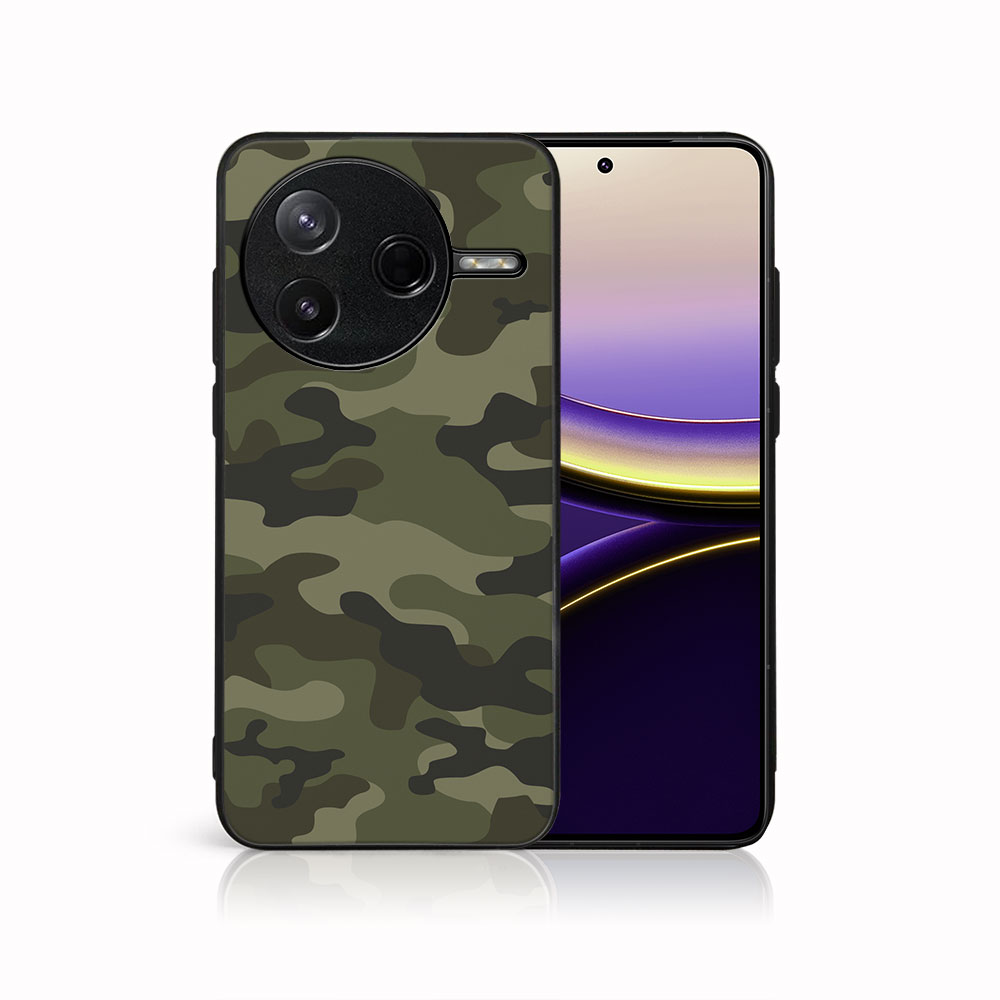 Levně MY ART Ochranný kryt pro Xiaomi Poco F7 Pro GREEN CAMO (235)