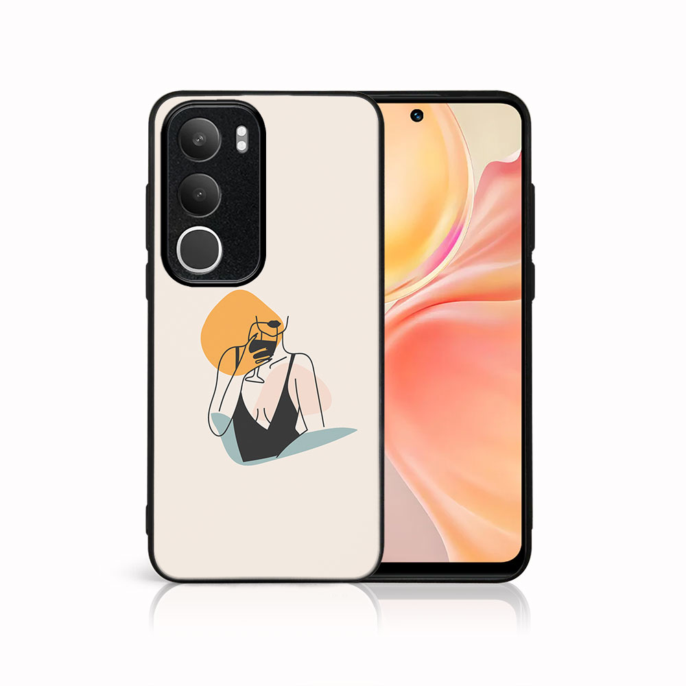 Levně MY ART Ochranný kryt pro Vivo Y19s WOMAN (197)