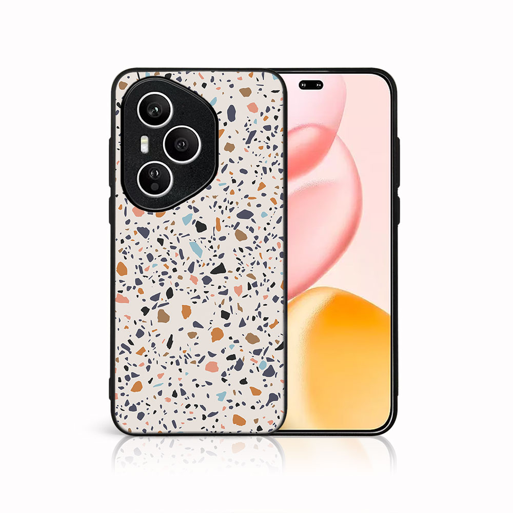 Levně MY ART Ochranný kryt pro Honor 400 Pro 5G BEIGE TERRAZZO (162)
