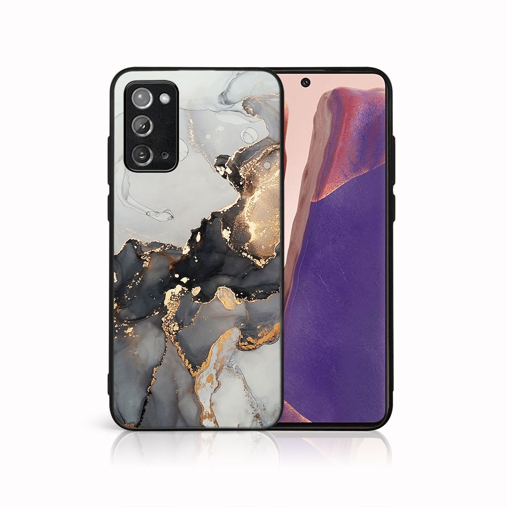 Levně MY ART Ochranný obal pro Samsung Galaxy Note 20 GREY MARBLE (140)