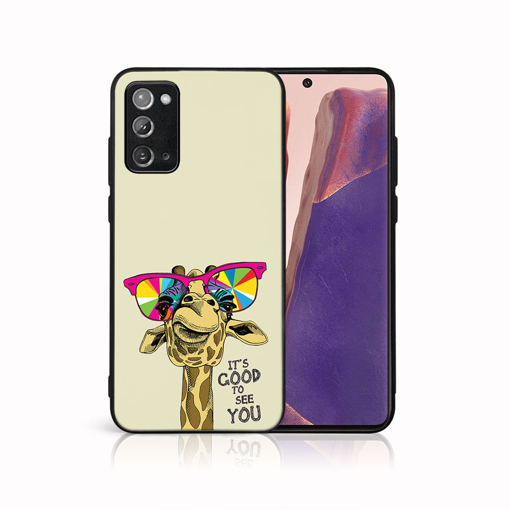 Levně MY ART Ochranný obal pro Samsung Galaxy Note 20 GIRAFFE (180)