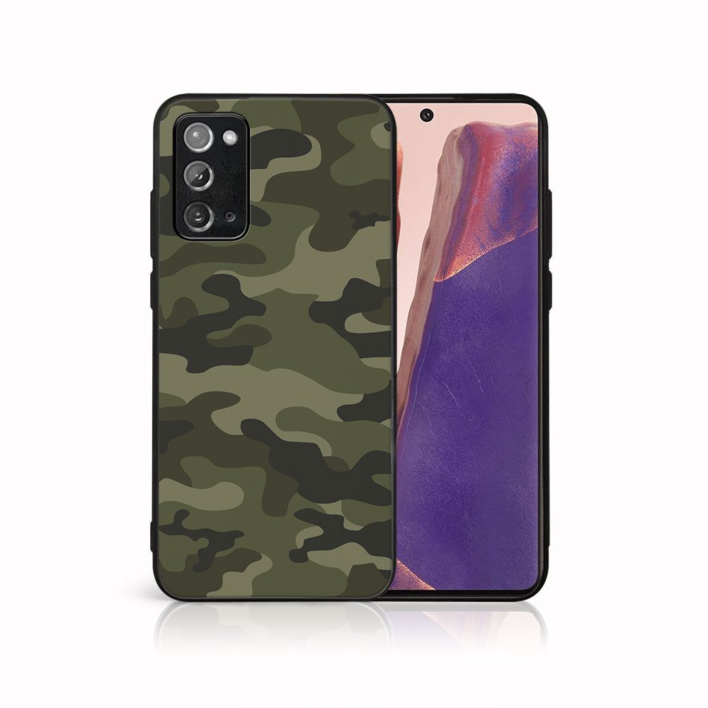Levně MY ART Ochranný obal pro Samsung Galaxy Note 20 GREEN CAMO (235)
