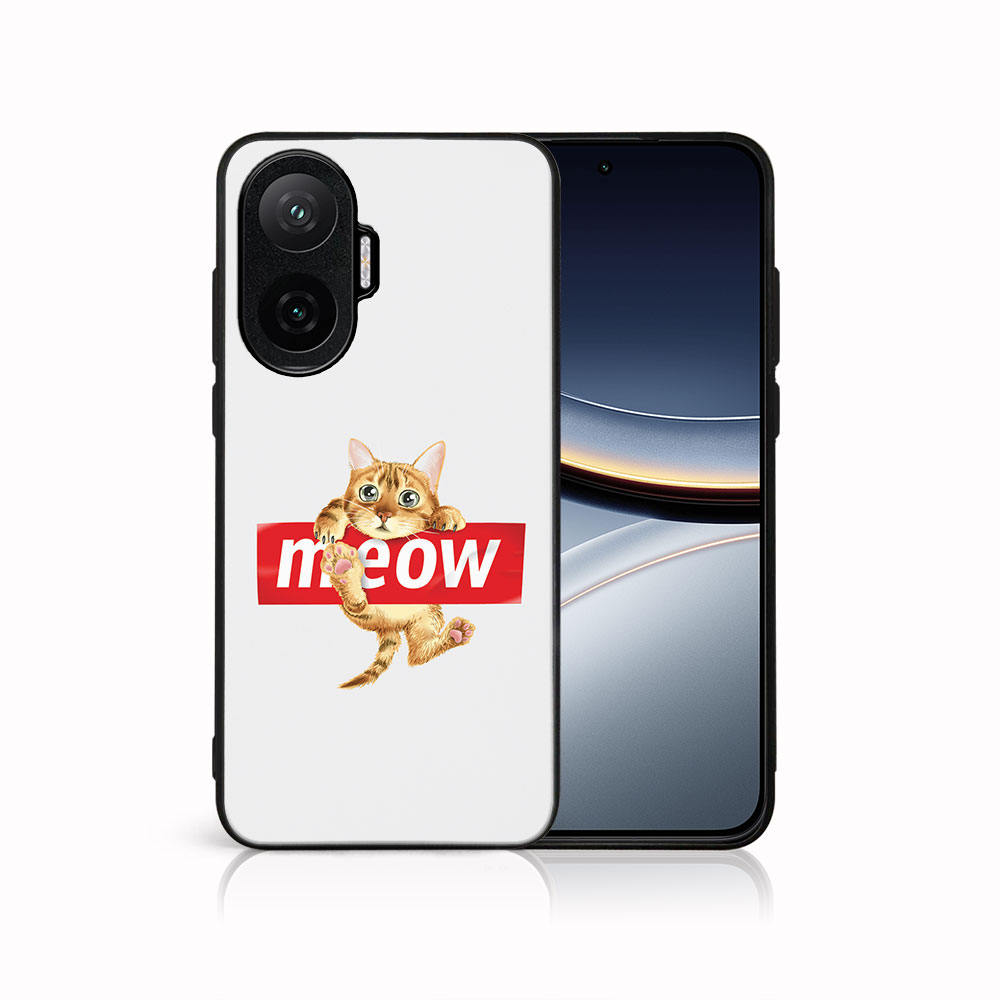 Levně MY ART Ochranný kryt pro Xiaomi Poco F7 MEOW (183)
