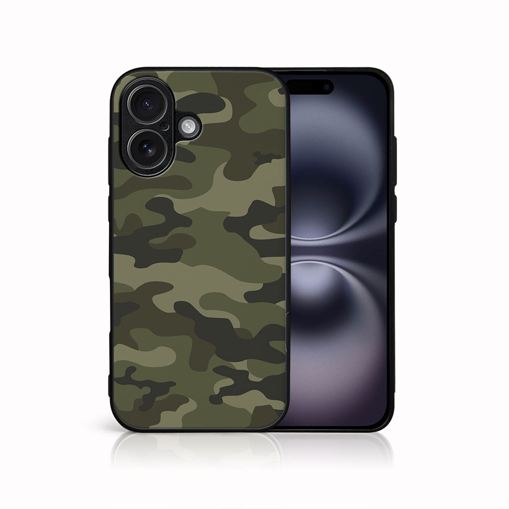 Levně MY ART Ochranný kryt pro Apple iPhone 17 GREEN maskovací (235)