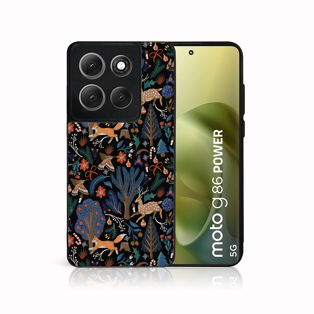 MY ART Kryt s vánočním designem Motorola Moto G86 Power 5G WINTER (071)