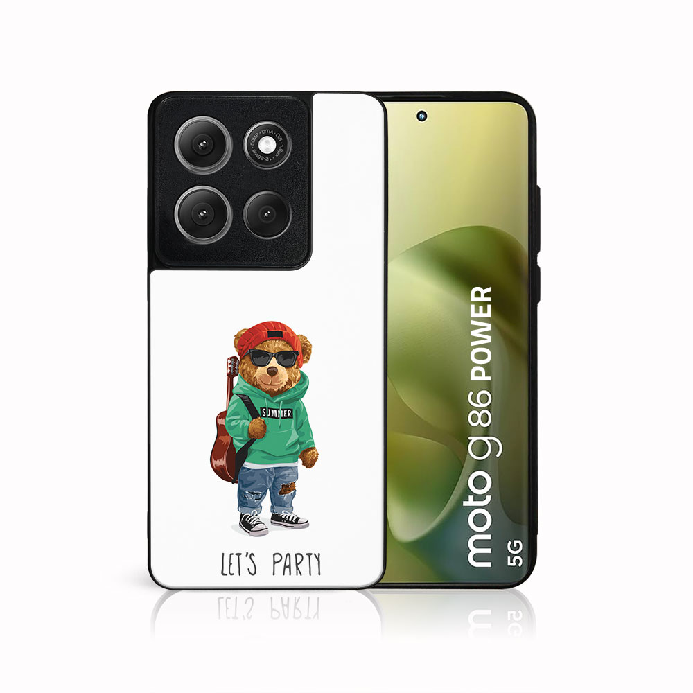 Levně MY ART Ochranný kryt pro Motorola Moto G86 Power 5G BEAR (177)
