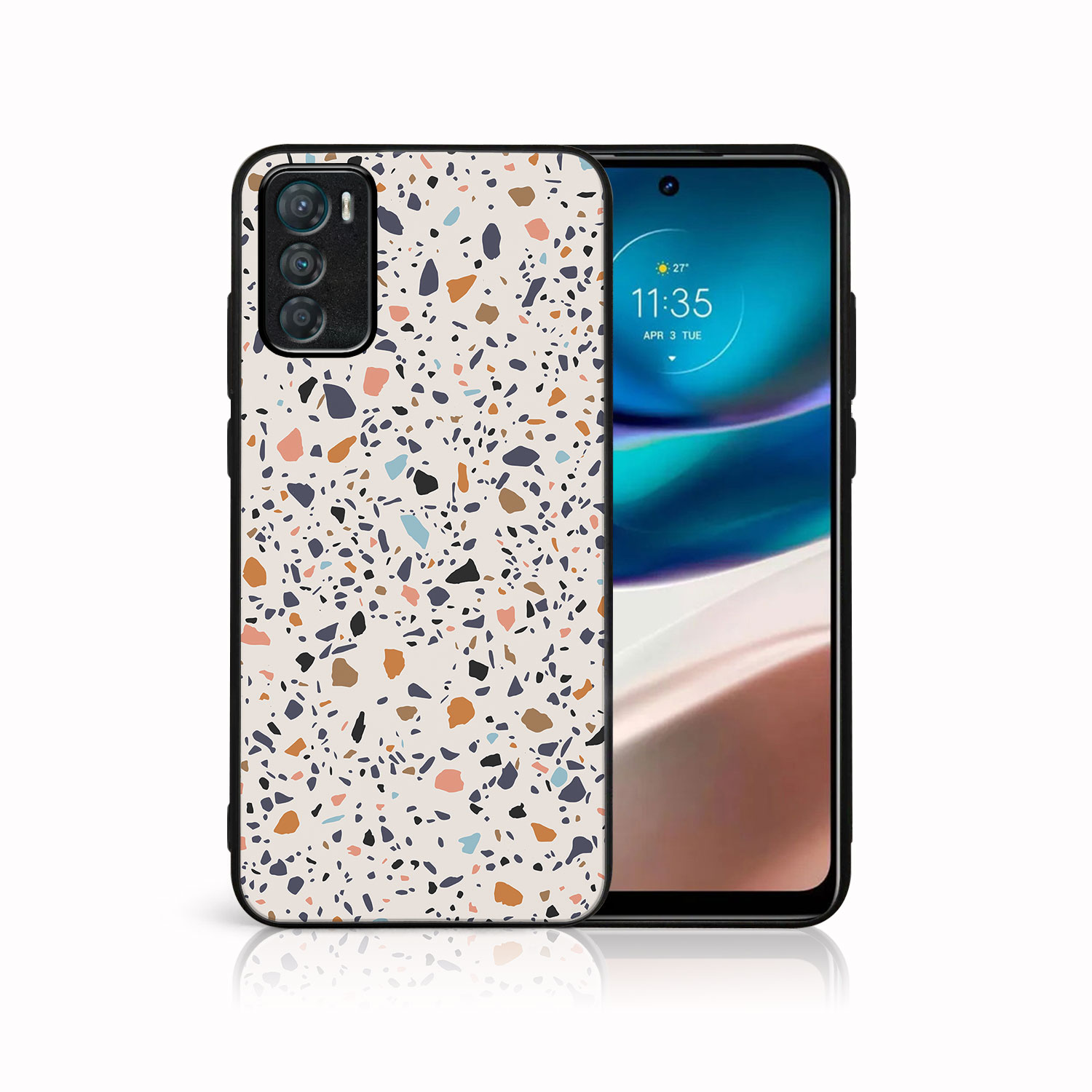 Levně MY ART Ochranný kryt pro Motorola Moto G42 BÉŽOVÝ TERACO (162)