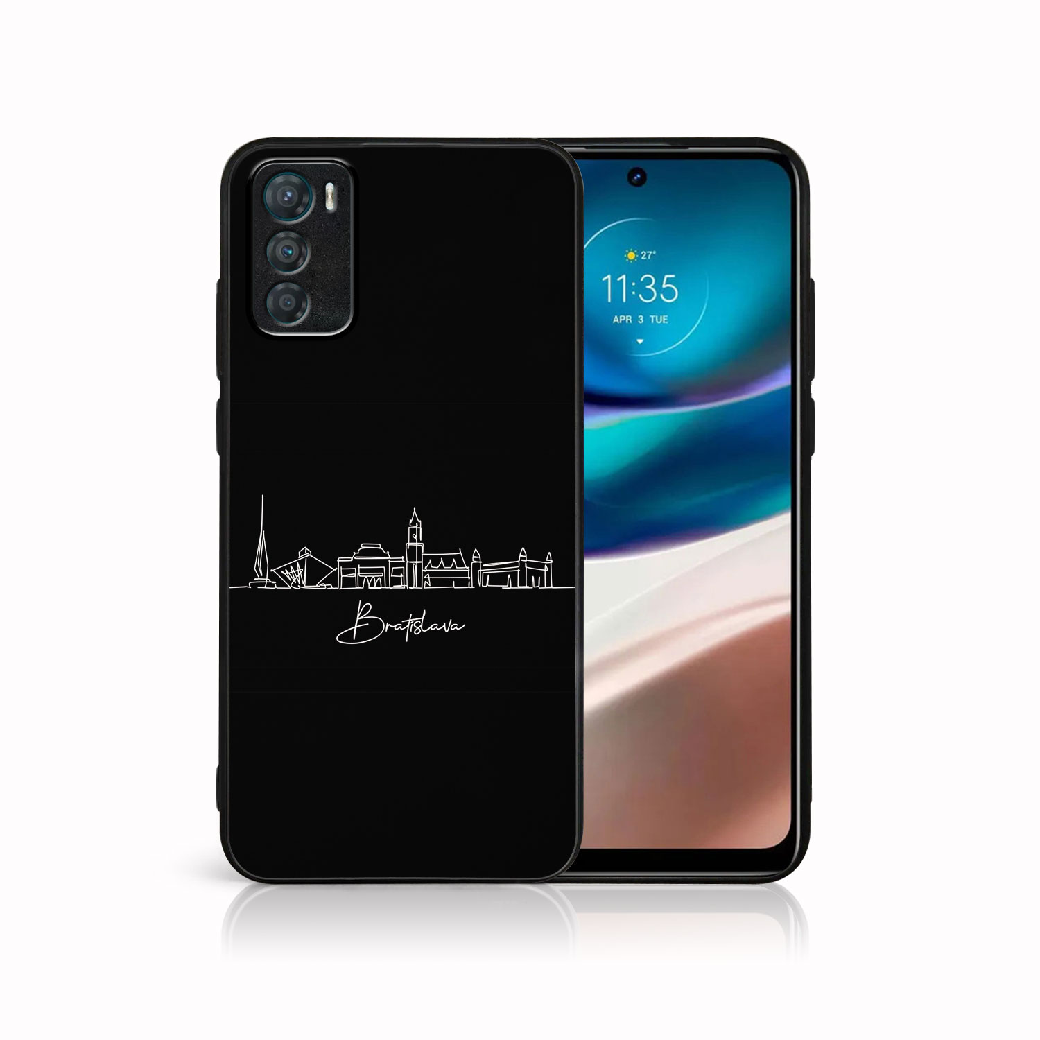 Levně MY ART Ochranný kryt pro Motorola Moto G42 BRATISLAVA (202)