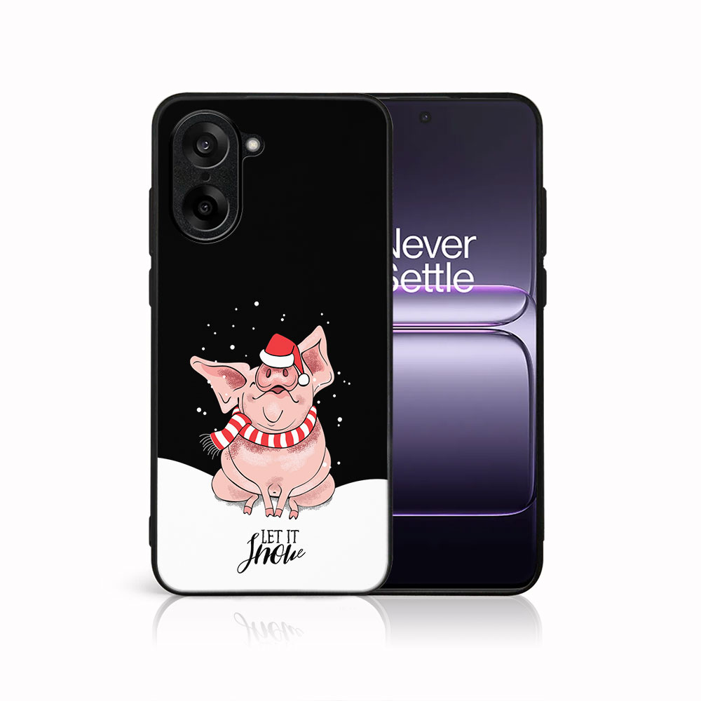 MY ART Kryt s vánočním designem OnePlus Nord CE 5 5G NECH SNĚŽÍ (075)
