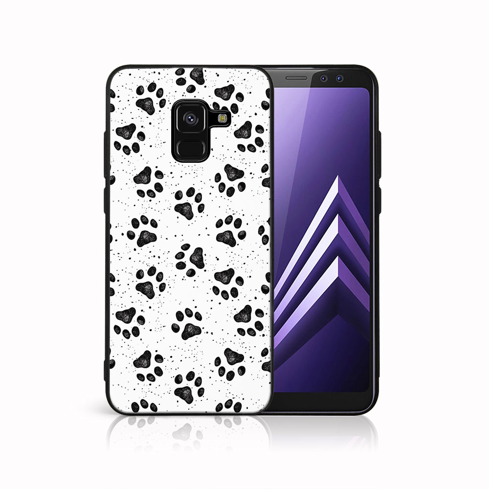 Levně MY ART Ochranný kryt pro Samsung Galaxy A8 2018 (A530) PAWS (185)