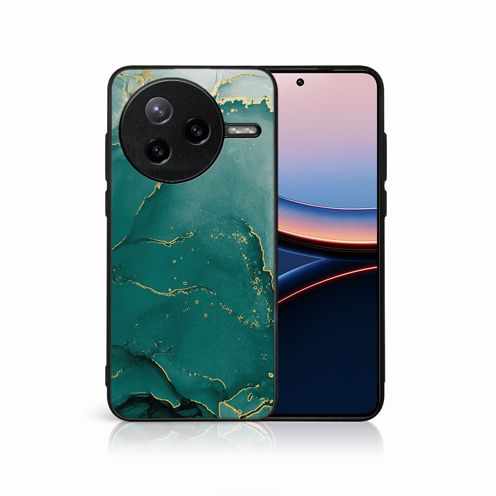 Levně MY ART Ochranný kryt pro Xiaomi Poco F7 Ultra GREEN MARBLE (145)