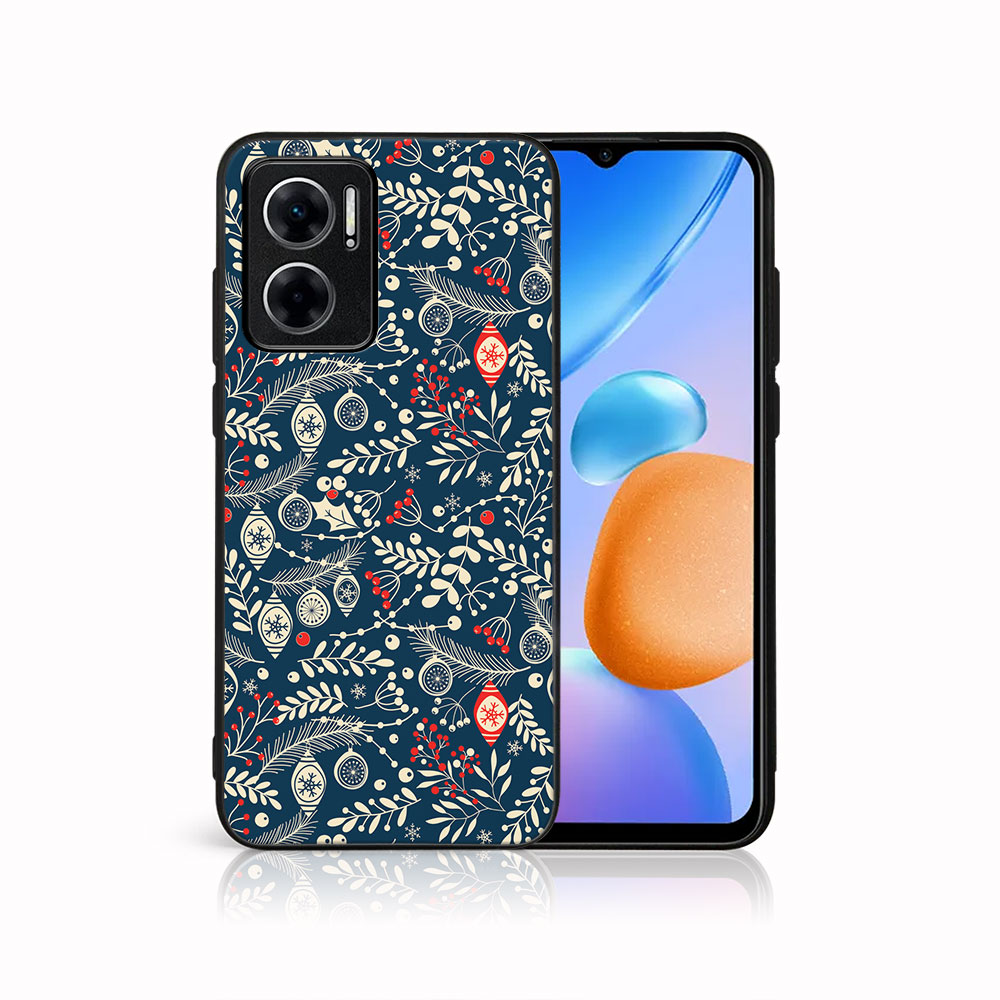 Levně MY ART Kryt s vánočním designem Xiaomi Redmi 10 5G MISTLETOE (070)
