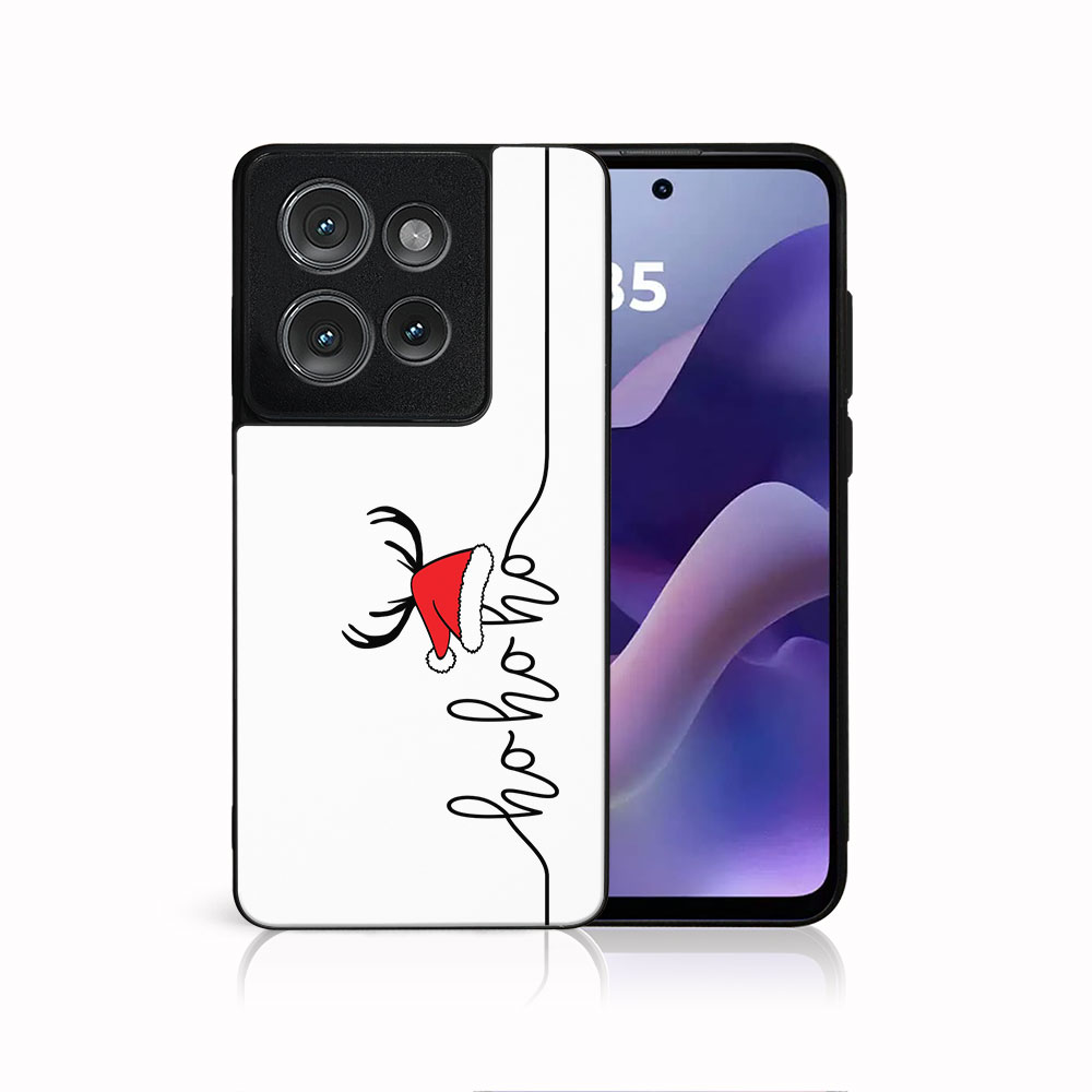 MY ART Kryt s vánočním designem Motorola Moto G86 5G HOHOHO (073)