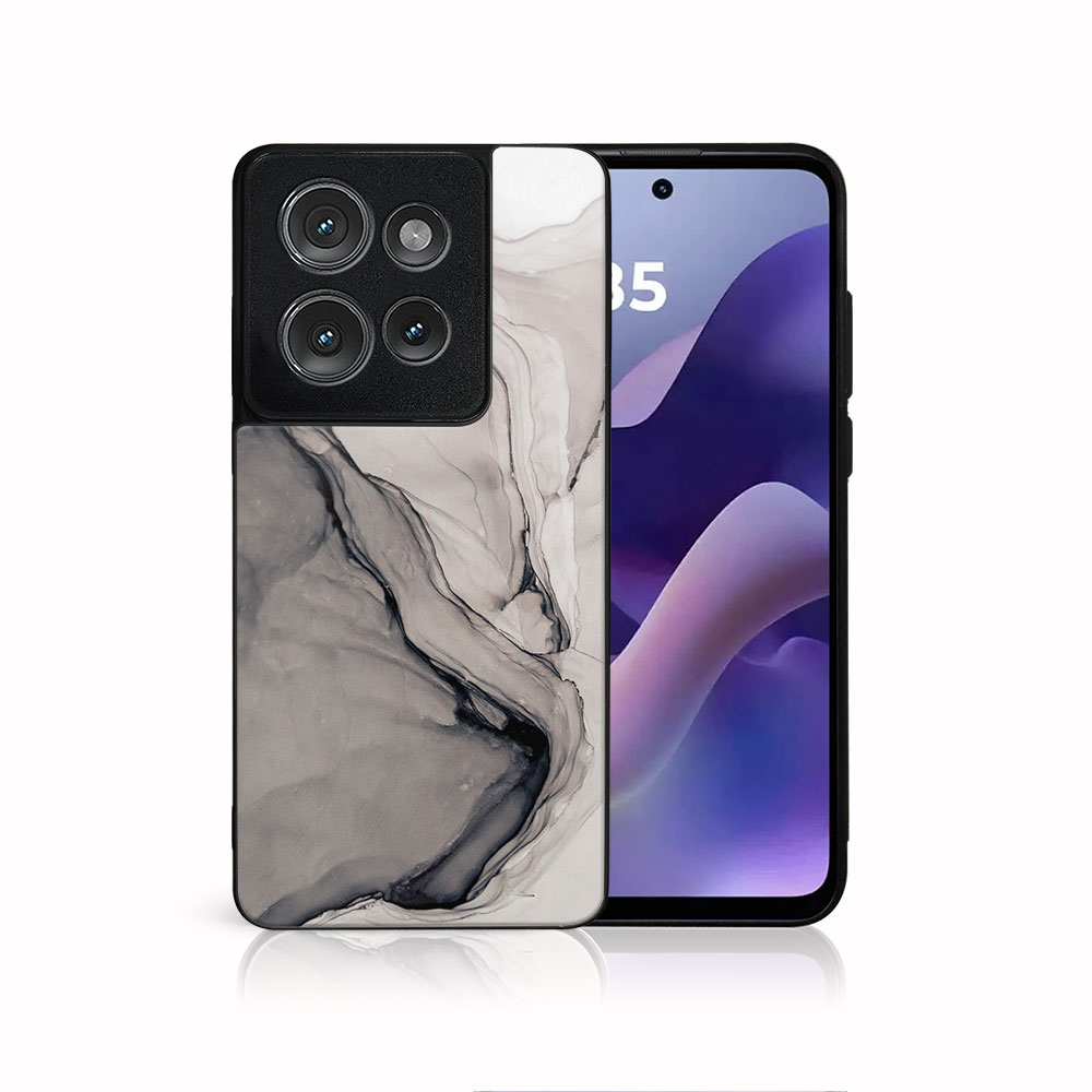 Levně MY ART Ochranný kryt pro Motorola Moto G56 5G BLACK INK (146)