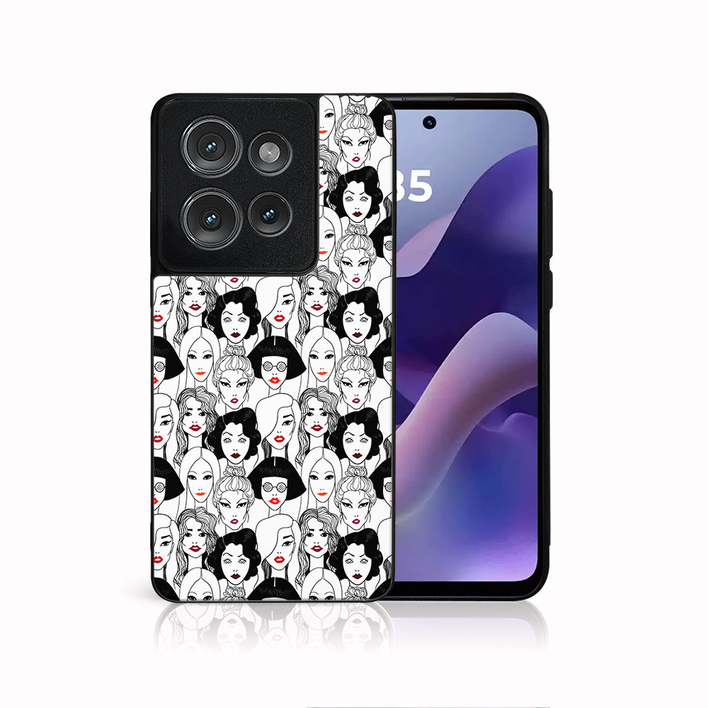 Levně MY ART Ochranný kryt pro Motorola Moto G56 5G LIPSTICK (174)
