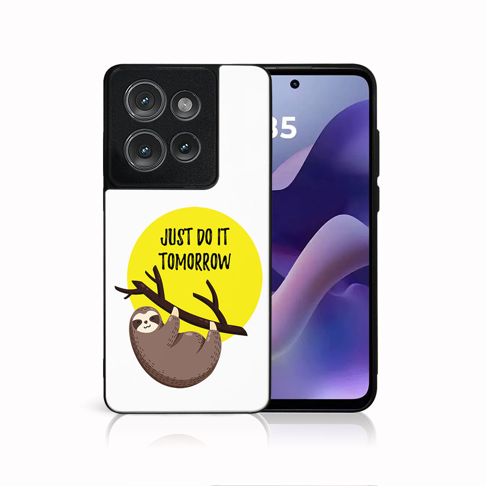 Levně MY ART Ochranný kryt pro Motorola Moto G56 5G SLOTH (188)