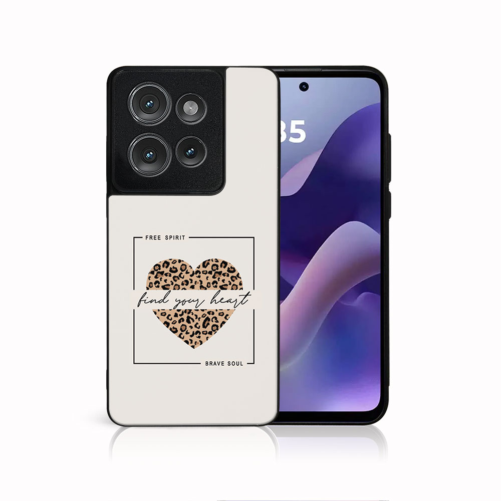 Levně MY ART Ochranný kryt pro Motorola Moto G56 5G WILD HEART (241)