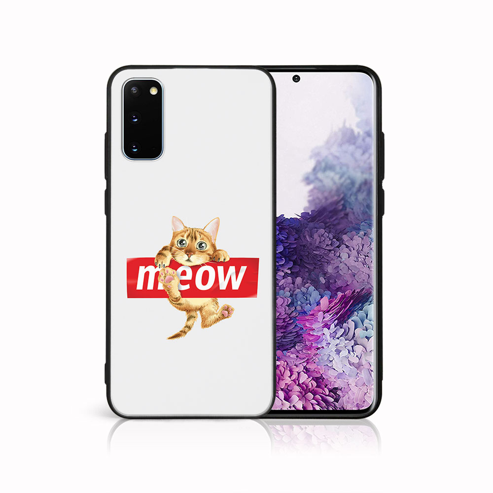 Levně MY ART Ochranný kryt pro Samsung Galaxy S20 FE MEOW (183)