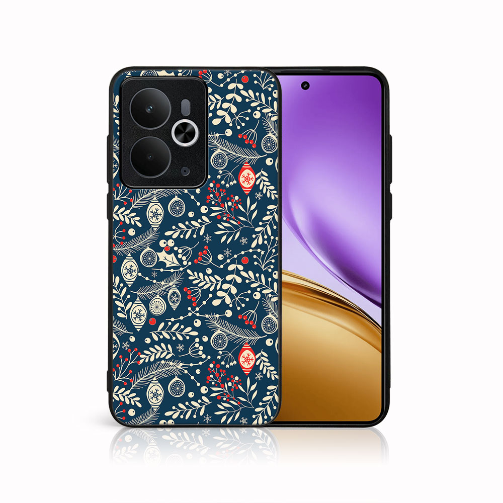 MY ART Kryt s vánočním designem Realme 14T 5G MISTLETOE (070)