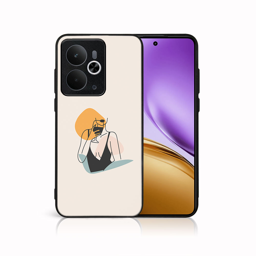 Levně MY ART Ochranný kryt pro Realme 14 5G WOMAN (197)