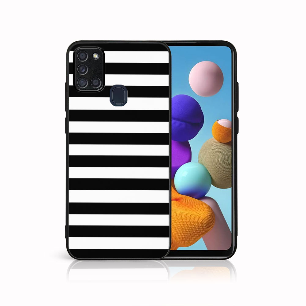 Levně MY ART Ochranný obal pro Samsung Galaxy A21s LINES (169)
