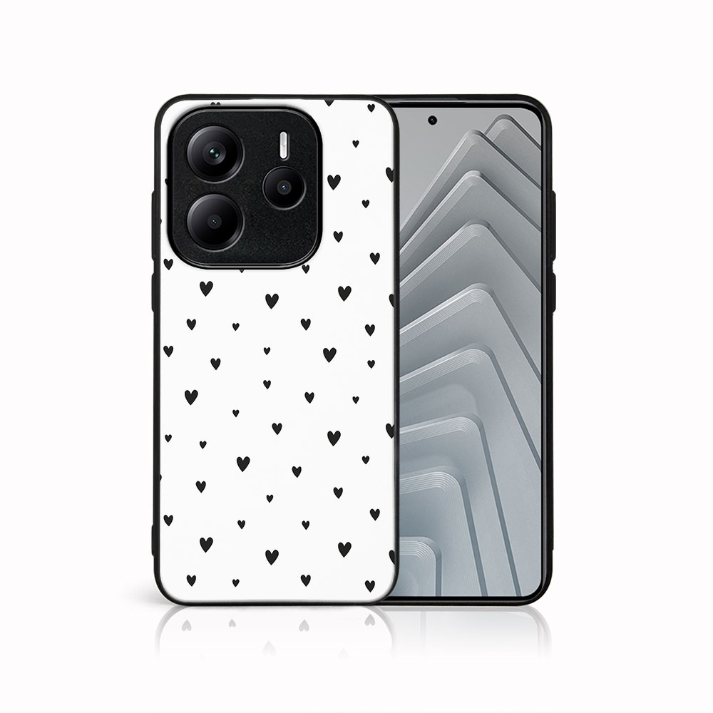 Levně MY ART Ochranný kryt pro Xiaomi Redmi Note 14S BLACK HEARTS (167)