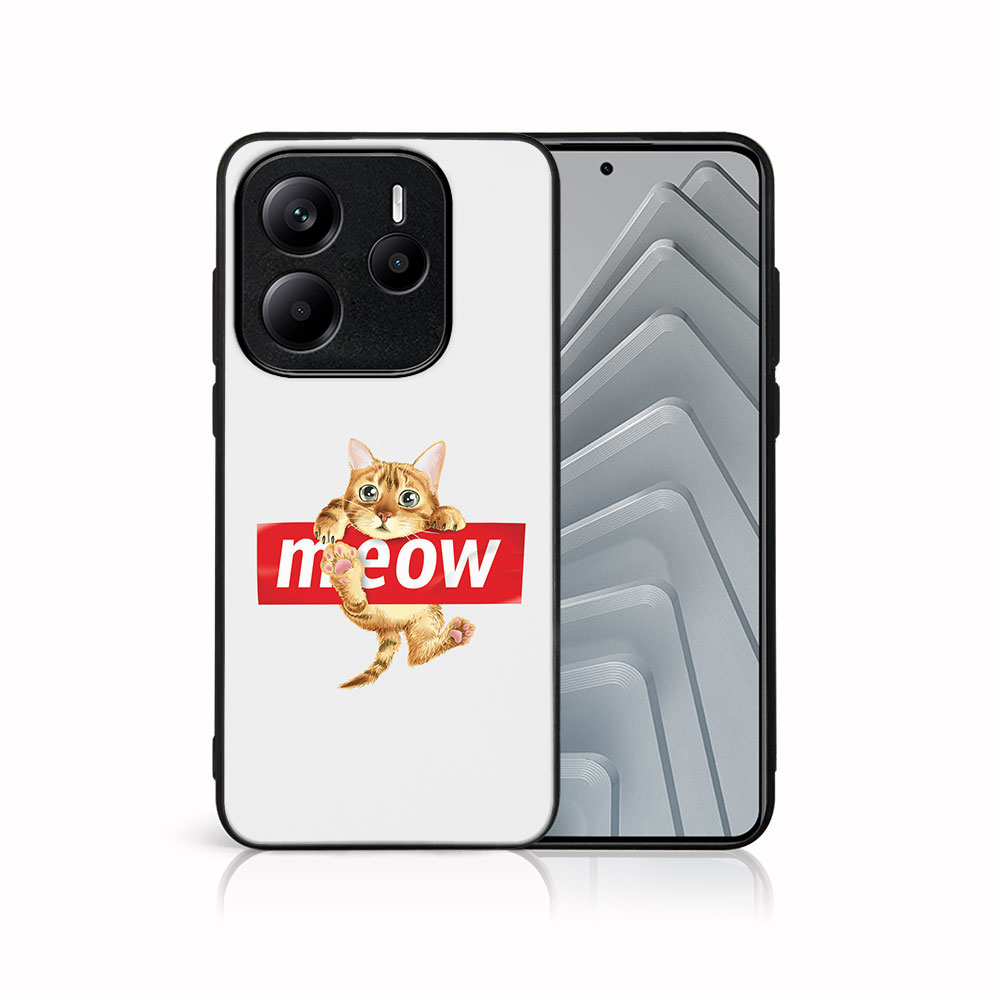 Levně MY ART Ochranný kryt pro Xiaomi Redmi Note 14S MEOW (183)
