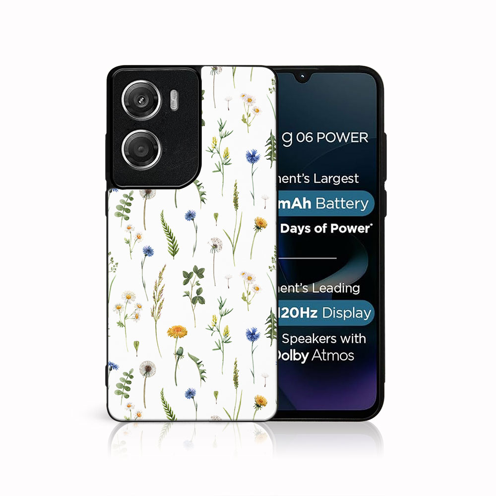 Levně MY ART Ochranný kryt pro Motorola Moto G06 / G06 Power WILDFLOWER (153)