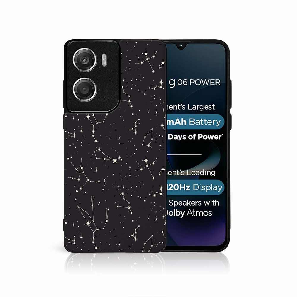 Levně MY ART Ochranný kryt pro Motorola Moto G06 / G06 Power STARRY (173)