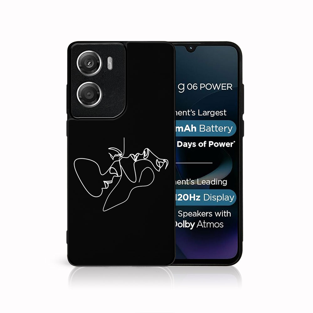 Levně MY ART Ochranný kryt pro Motorola Moto G06 / G06 Power FACES (196)