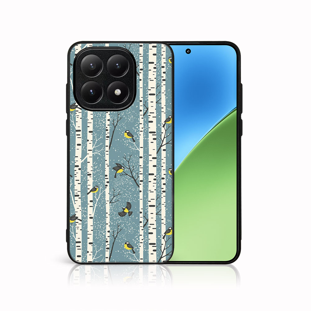 Levně MY ART Kryt s vánočním designem Xiaomi 15T BIRCH (072)