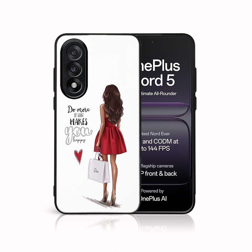 Levně MY ART Ochranný kryt pro OnePlus Nord 5 5G RED DRESS (137)