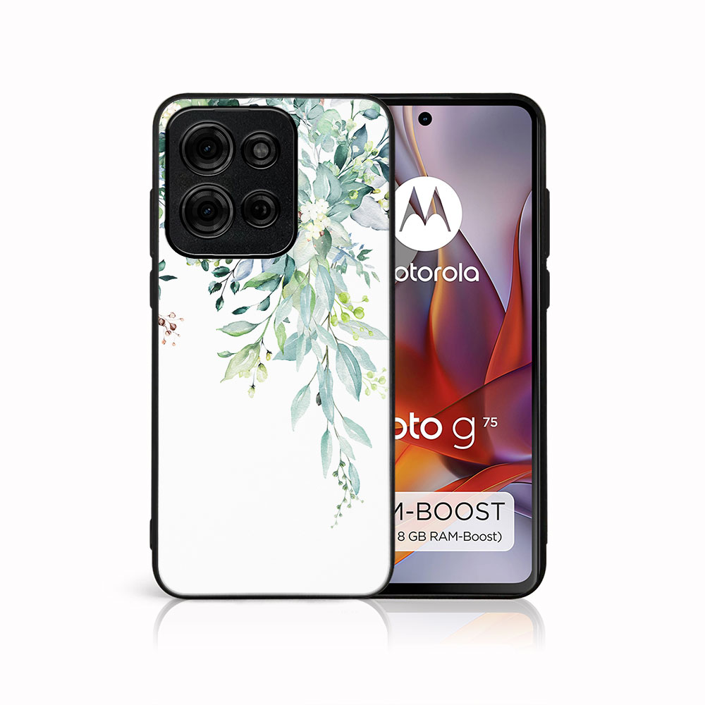 Levně MY ART Ochranný kryt pro Motorola Moto G75 5G GREENERY (155)